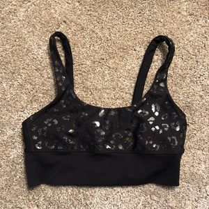 Black Beach Riot Sports Bra